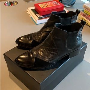 Coach Suffolk Patchwork Booties